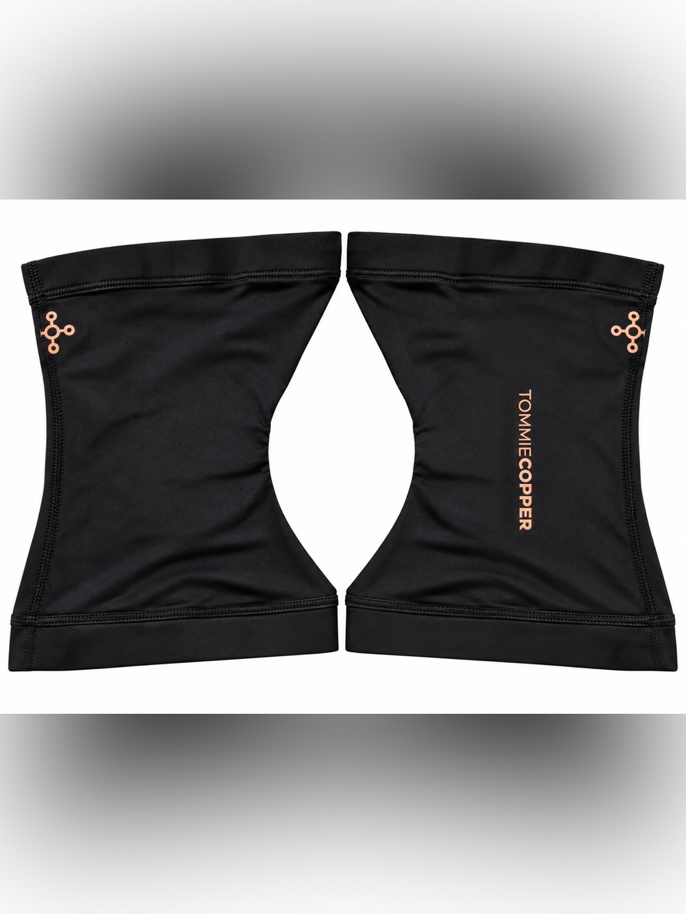Tommie Copper Core Compression Set of 2 knee Sleeves Black XL